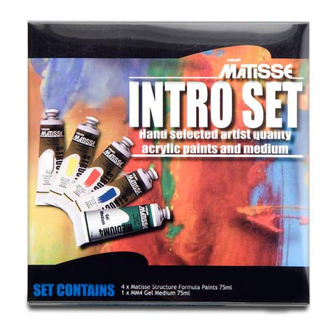 Matisse Structure Acrylic Intro Set - Click Image to Close